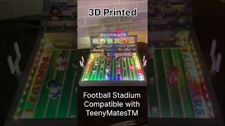 3D Printed Football Stadium Compatible with TeenyMatesTM