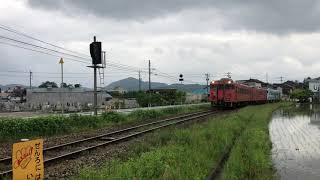 JR西日本城端線キハ40-2078キハ47-140キハ40-2084(ハットリ)