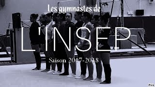 Les gymnastes de l'INSEP (saison 2017-2018)