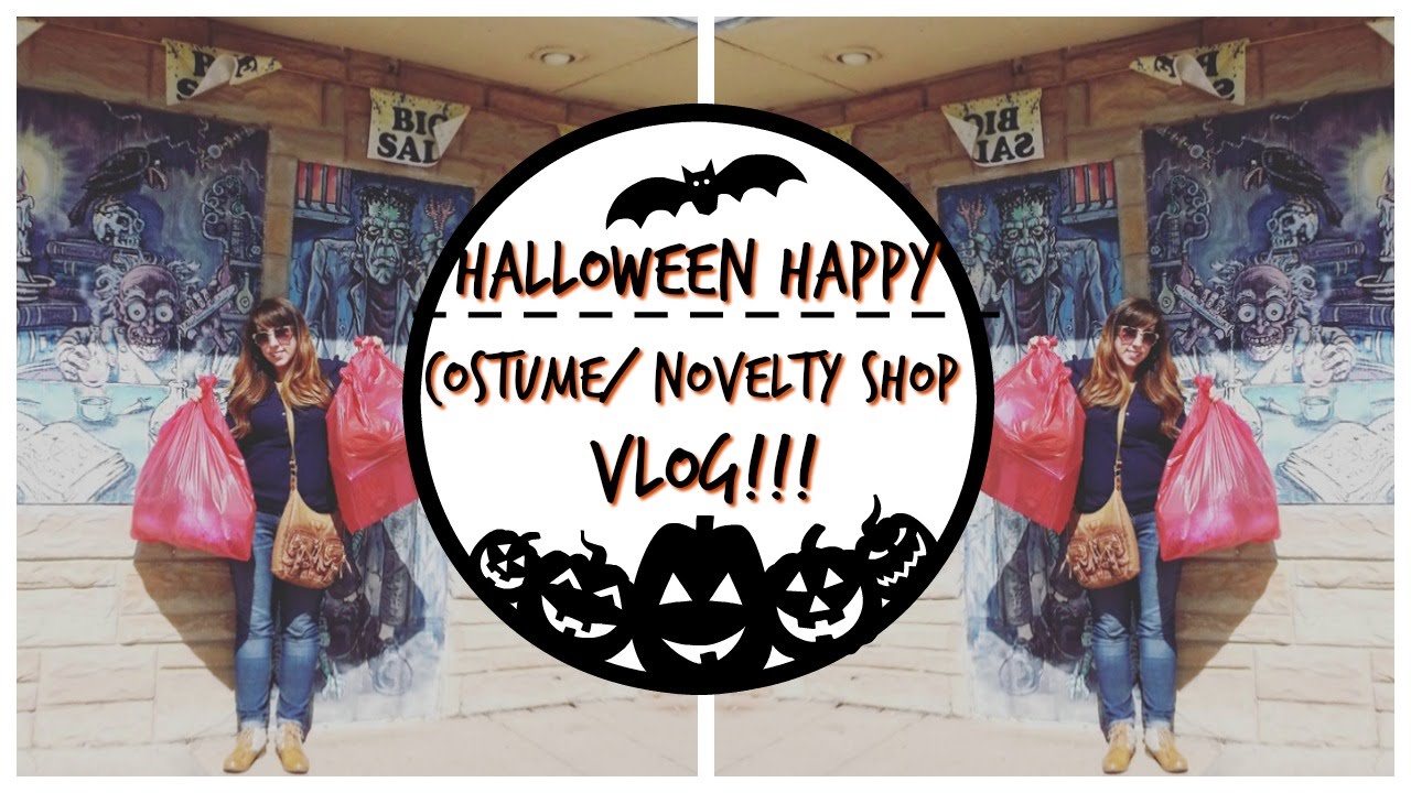 Halloween Happy//Costume and Novelty Shop Vlog