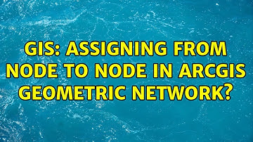 GIS: Assigning from node to node in ArcGIS geometric network? (2 Solutions!!)