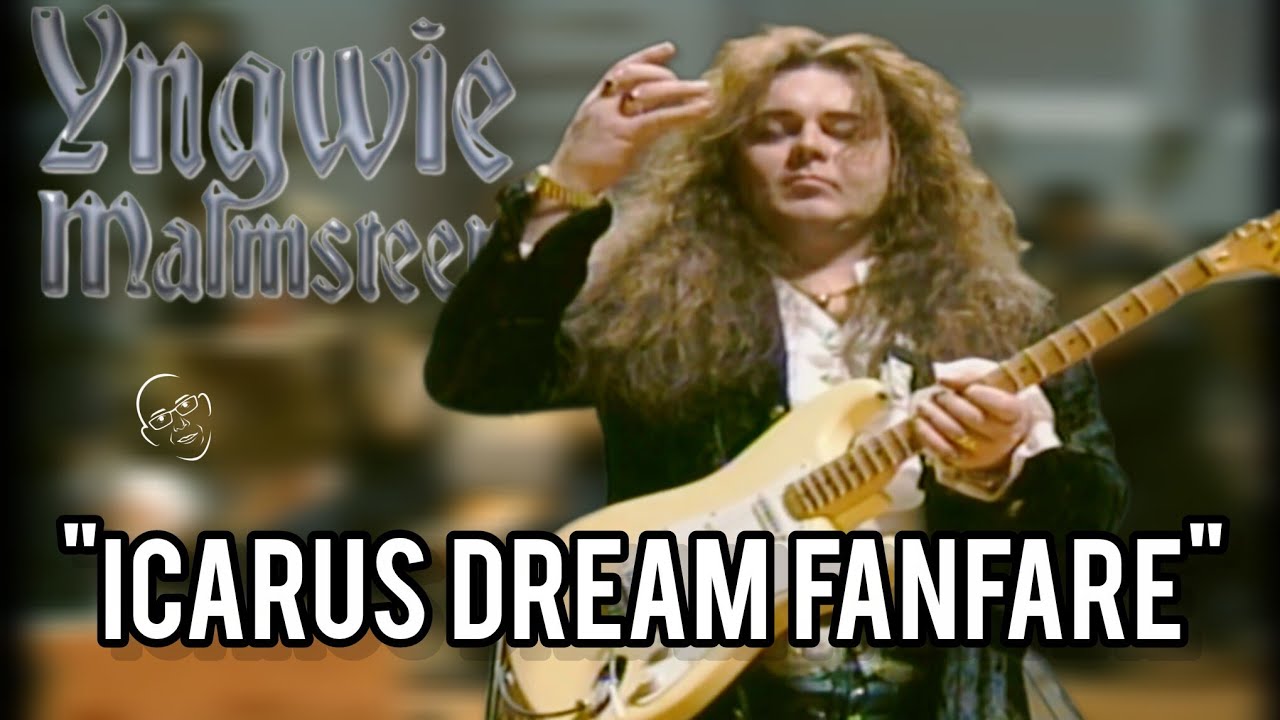 GUITAR TEACHER'S FIRST TIME REACTION to Yngwie Malmsteen's "Icarus Dream Fanfare" live