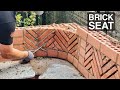 Building Brick Garden Seat