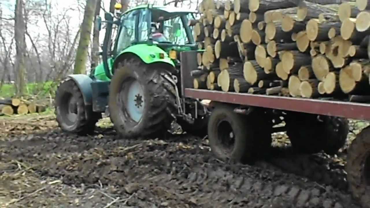 f.lli pelosin deutz agrotron 200 e fendt favorit 611 esporto legna dal bosco,stagione 2013