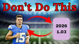 Why You Shouldn’t Swap Picks for Players (and Vice Versa)