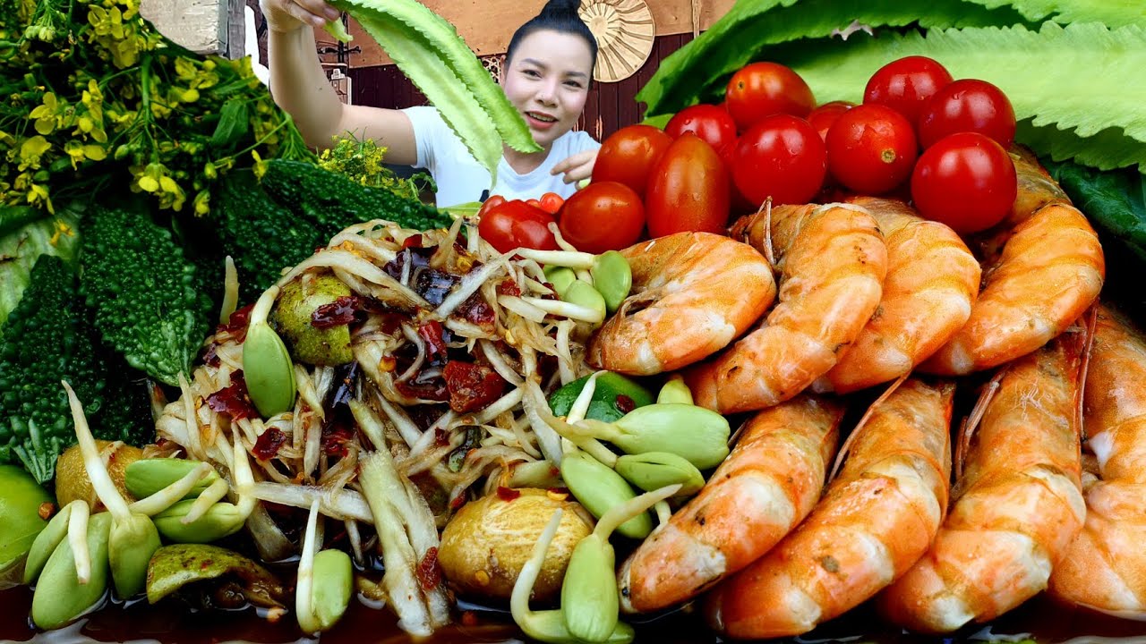 ส้มตำบ้านๆคั่วกุ้งเนื้อหวานกินทั้งเปลืองกรอบเข้ากันดี|ส้มซ่าพาเเซ่บ2 ธันวาคม ค.ศ. 2025