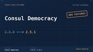 Consul Democracy Update 2.5.0 - 2.5.1
