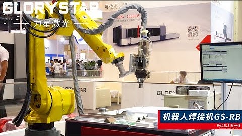 CNC Laser Robot Welding Machine with 6 Axis  Robotic Process Automation