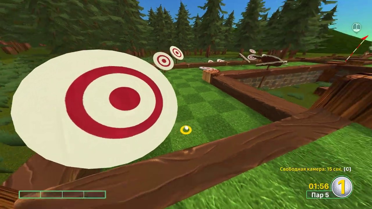 GOLF WITH YOUR FRIENDS - Лес - Gameplay - Часть 2 - YouTube