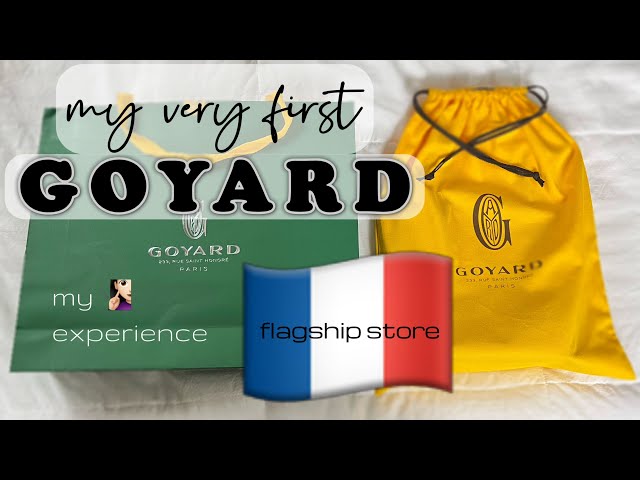 SHOPPING IN PARIS - GOYARD 233 RUE ST. HONORE, pt 1 