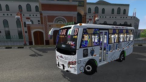 New Zedone Mini Bus mod | Released | For Bussid #bussid #bussidmod #skgamer