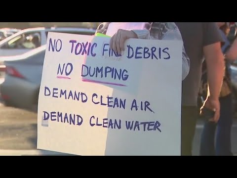 SFV residents concerned over wildfire debris site