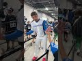 加藤投手とハイタッチした #shorts #ファイターズ #ファイターズガール #エスコンフィールド北海道