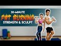 30-Minute Strength & Sculpt Fat Burning Circuit (Burn 300Cals!) | Joanna Soh