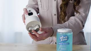 Sense & Dispense Touchless Hand Sanitizer Instructions