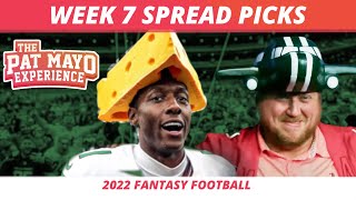 2022 Week 7 Picks Against The Spread, NFL Game Picks | Krispy Kreme at McDonalds + Cust Corner Mini