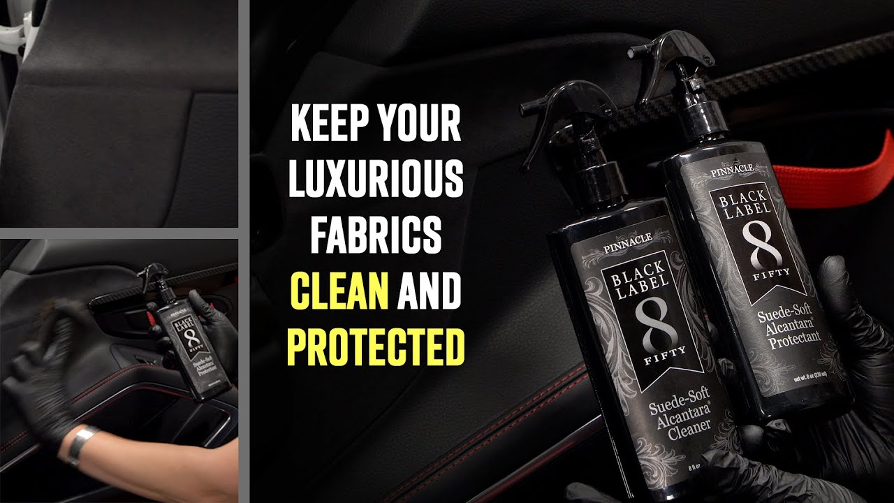 Pinnacle Black Label Suede-Soft Alcantara Cleaner 8 oz