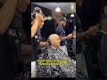 The Barbers Showed A Cancer Patient She Wasn't Alone #fyp #cancer #kindness #respect #foryou