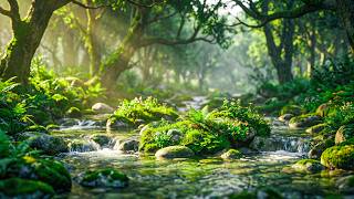 Melody of the Forest, Birds Sounds, Relaxing Water Flow, ASMR