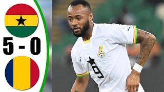 Ghana vs Chad 5-0 - All Goals & Highlights - 2025