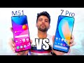 Samsung M51 Vs Realme  7 Pro