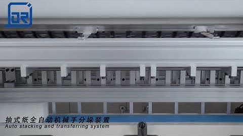 7 Line Full Automatic Facial Tissue Making Machine Production Line With HighSpeed (50 bags/ per min)