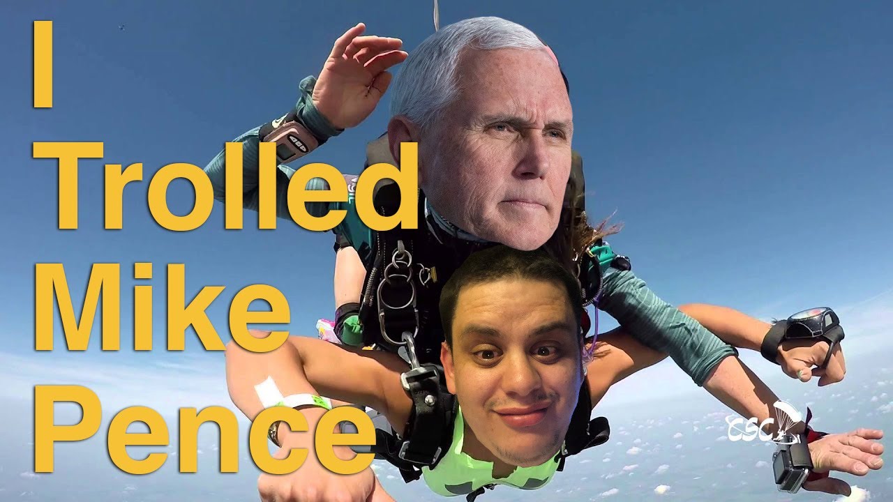 Я троллил Майка Пенса