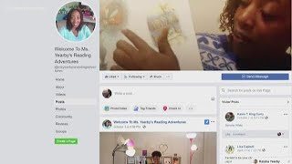 Chesapeake teacher reads to her students on Facebook Live after hours