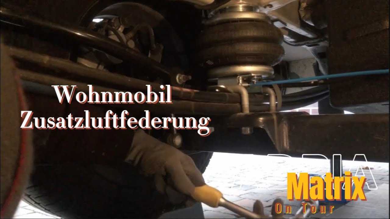 Wohnmobil 🚐 Zusatzluftfederung an der Hinterachse, GOLDSCHMITT AirBasic für Fiat Ducato