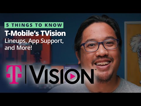 5 Things To Know About T-Mobile&rsquo;s TVision Live TV Streaming Service (Lineups, App Support, & More!)