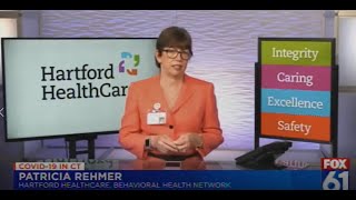 Patricia Rehmer, Hartford HealthCare, discusses mental health concerns related to COVID-19
