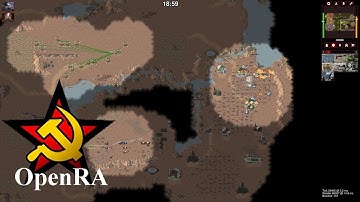OpenRA C&C1 Tiberian Dawn Nod Multiplayer (4 Players vs 3 AIs)