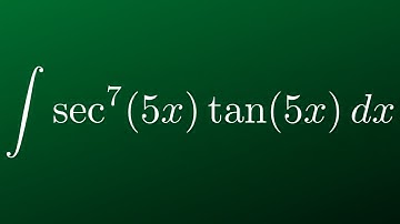 Integral sec^7(5x)tan(5x)