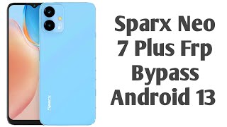 Sparx Neo 7 Plus Frp Bypass | Umt Pro On Click Android 13