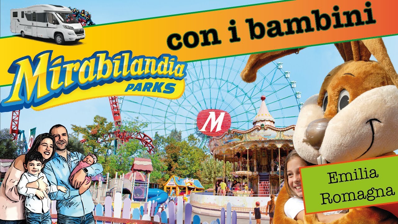 Una giornata a Mirabilandia con i bambini, quali attrazioni possono fare?