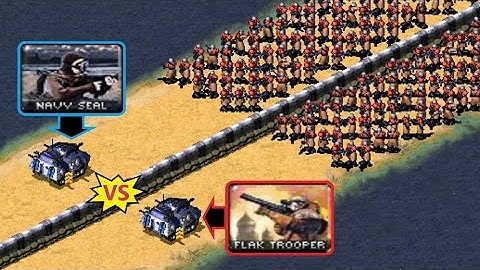 SEAL BF vs Flak Troopers BF - Red Alert 2