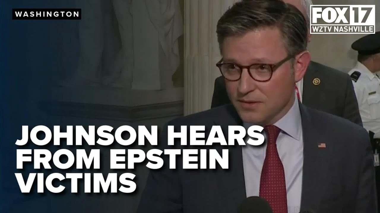 Mike Johnson, House committee met with Epstein victims