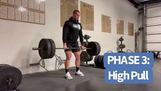 Hang Clean Progression