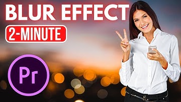 Easy Blur Effect Tutorial - Adobe Premiere Pro 2023 #adobepremierepro