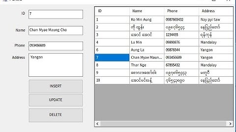 Complete CRUD System with MySQL Database