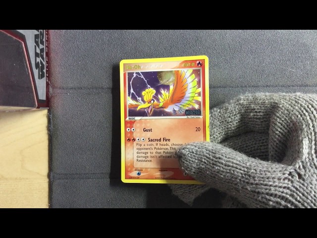 Ho-oh - Ex Unseen Forces Reverse Holo - Pokemon