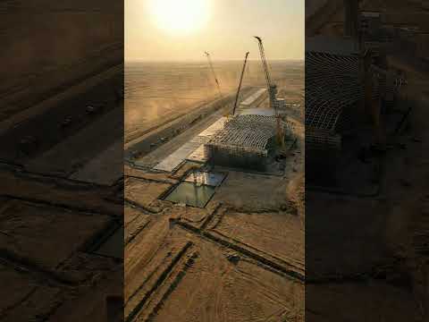 Airport ✈️ Construction Timelapse From Video Tower