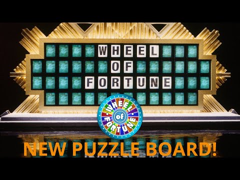 Wheel of Fortune-New Puzzle Board!