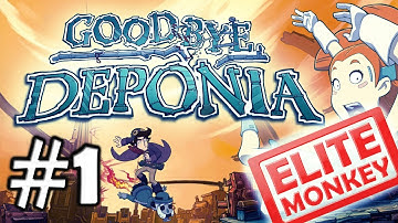 Goodbye Deponia - Walkthrough Part 1 - Tutorial [Commentary] [HD PC]