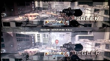 MW2 Amazing Shot! Highrise 360 quick scope!!