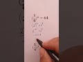 99% Struggle With This Fractional Power Equation #mathtrick #maths #mathematica #mathematics #math