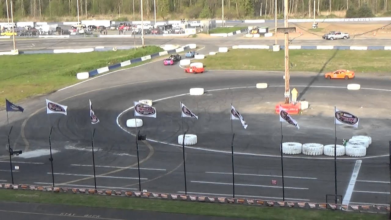April 18th 2015 Evergreen Speedway Races Hornet Heat 2 - YouTube