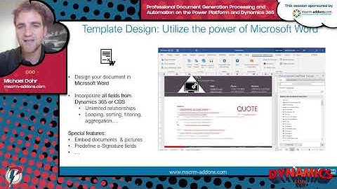 Professional Document Generation Processing and Automation presented by mscrm-addons.com