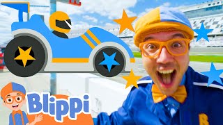 RACECAR SONG: Speedy Racing Adventures | BLIPPI| Kids TV Shows | Cartoons For Kids | Fun Anime