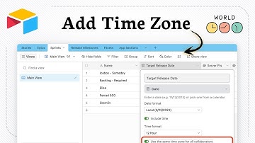 How to add time zone in Airtable (For Accurate Scheduling)